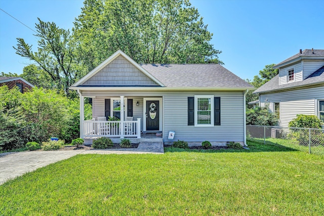 2027 Clinton Ave SE, Roanoke, VA 24013 - bungalow-style house with covered porch and a shingled roof