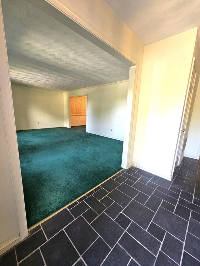 2633 Wood Warbler Ln, Roanoke, VA 24018 - carpeted empty room featuring a textured ceiling