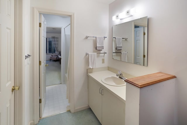 126 Windmere Trl, Moneta, VA 24121 - full bath featuring vanity and tile patterned floors