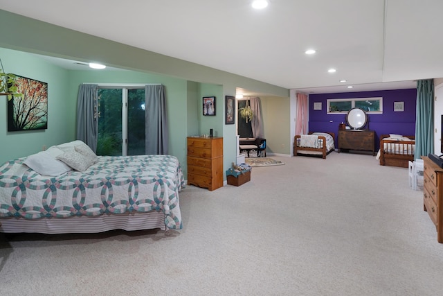 126 Windmere Trl, Moneta, VA 24121 - bedroom with carpet and recessed lighting