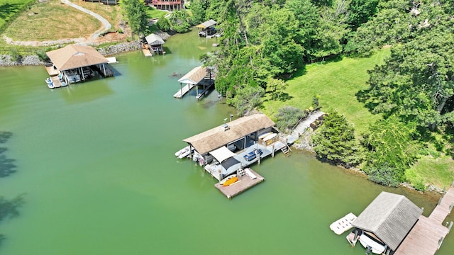 126 Windmere Trl, Moneta, VA 24121 - aerial overview of property's location with a nearby body of water