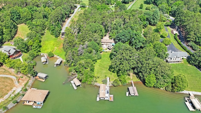 126 Windmere Trl, Moneta, VA 24121 - aerial view of property and surrounding area featuring a nearby body of water