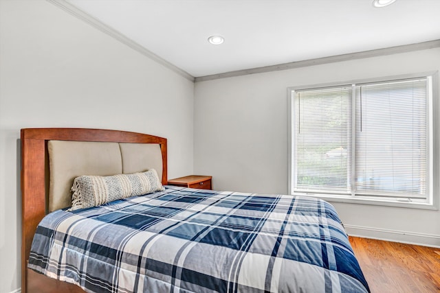 304 Blazing Ridge Dr Unit 0, Pittsville, VA 24139 - bedroom with ornamental molding, wood finished floors, and recessed lighting