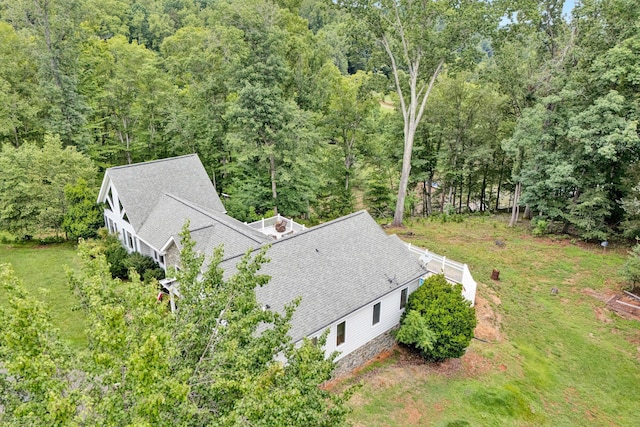 304 Blazing Ridge Dr Unit 0, Pittsville, VA 24139 - aerial view of property and surrounding area featuring a forest