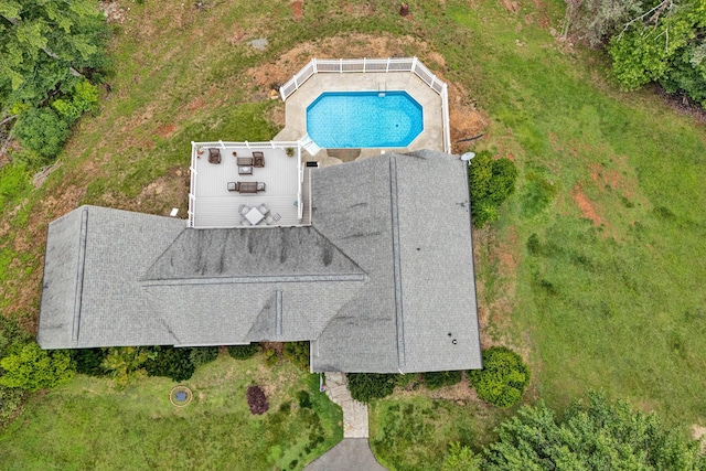 304 Blazing Ridge Dr Unit 0, Pittsville, VA 24139 - aerial view of property and surrounding area with a pool