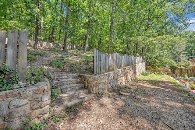 2702 Yellow Mountain Rd SE, Roanoke, VA 24014 - view of yard with a forest view