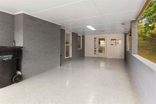 3325 Fleetwood Ave SW, Roanoke, VA 24015 - view of patio / terrace featuring an attached carport