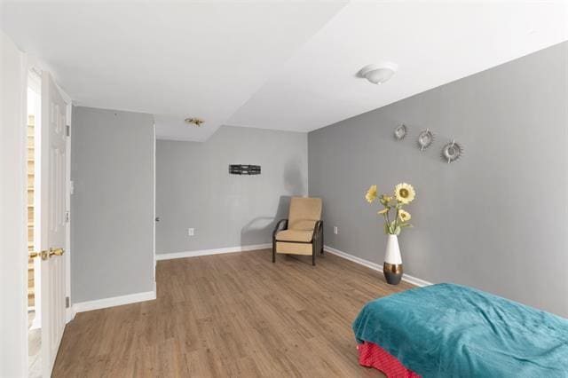 3325 Fleetwood Ave SW, Roanoke, VA 24015 - bedroom featuring wood finished floors and baseboards