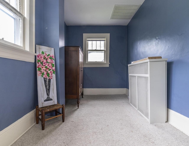 2506 Rosalind Ave SW, Roanoke, VA 24014 - hallway with carpet flooring