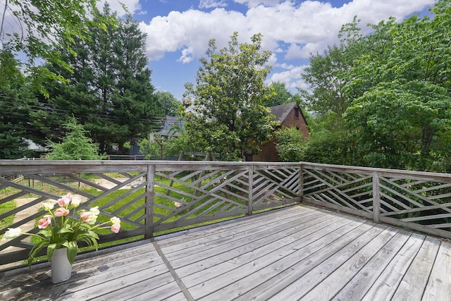 2506 Rosalind Ave SW, Roanoke, VA 24014 - view of wooden deck