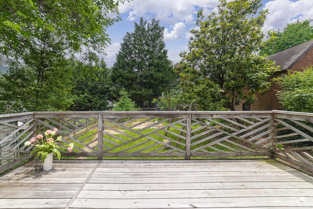 2506 Rosalind Ave SW, Roanoke, VA 24014 - view of wooden deck