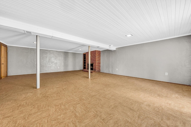 4362 Fontaine Cir, Roanoke, VA 24018 - view of finished below grade area