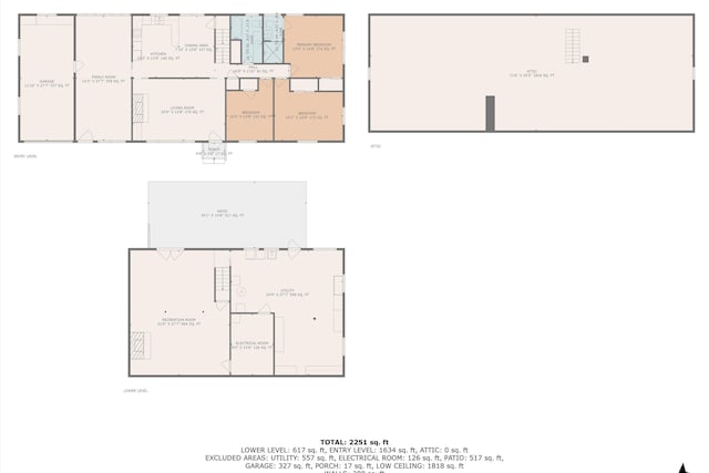 4362 Fontaine Cir, Roanoke, VA 24018 - view of home floor plan