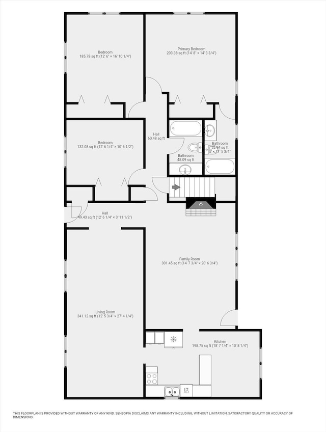 115 Bartley Dr, Salem, VA 24153 - view of home floor plan