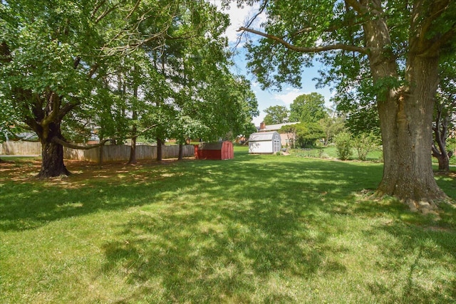 115 Bartley Dr, Salem, VA 24153 - view of yard with a storage unit
