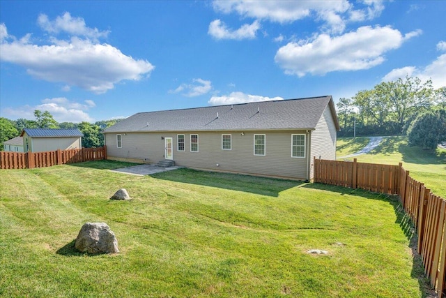 3141 Trinity Rd, Troutville, VA 24175 - back of house featuring a fenced backyard