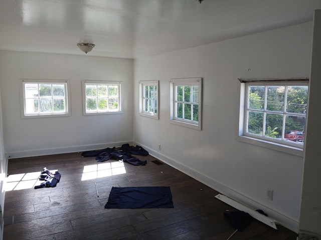 918 Dale Ave SE, Roanoke, VA 24013 - empty room with healthy amount of natural light and hardwood / wood-style floors