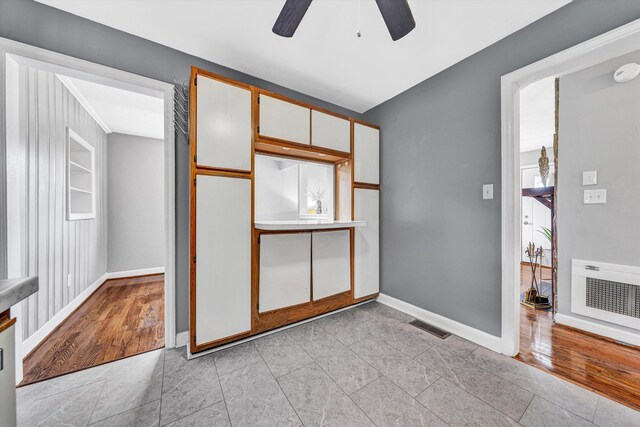 3717 Martinell Ave, Roanoke, VA 24018 - empty room with ceiling fan and baseboards