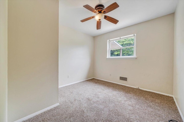 618 Gladies St NW, Roanoke, VA 24017 - carpeted empty room with baseboards and a ceiling fan