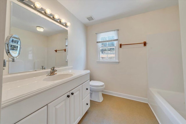 2534 Paris Mountain Rd, Elliston, VA 24087 - full bathroom with vanity and toilet