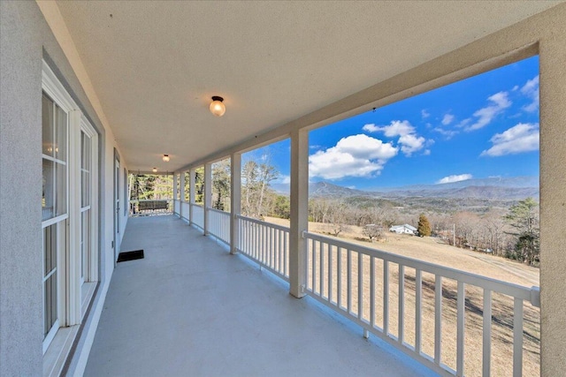 2534 Paris Mountain Rd, Elliston, VA 24087 - balcony with a mountain view