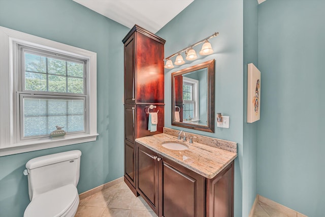 325 Bull Run Trl, Penhook, VA 24137 - bathroom featuring vanity and tile patterned flooring