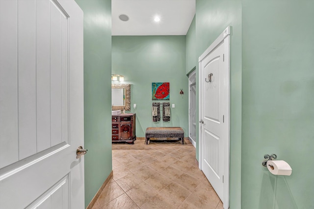 325 Bull Run Trl, Penhook, VA 24137 - corridor featuring baseboards