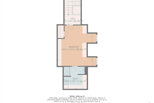 325 Bull Run Trl, Penhook, VA 24137 - view of property floor plan
