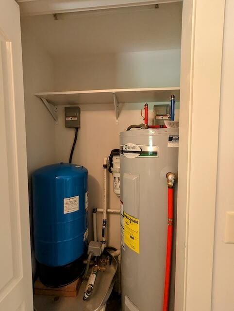 221 Camp Creek Rd NW, Riner, VA 24149 - utilities featuring electric water heater