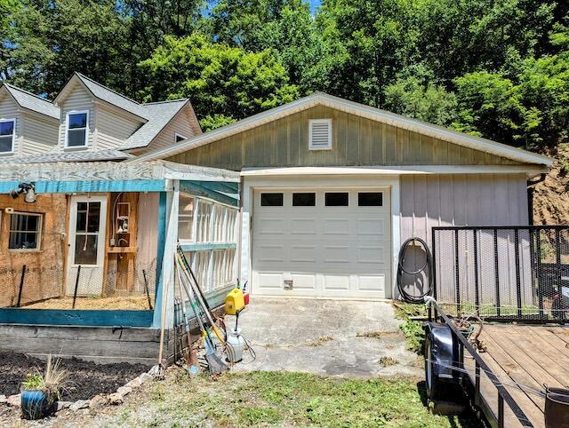 221 Camp Creek Rd NW, Riner, VA 24149 - view of detached garage