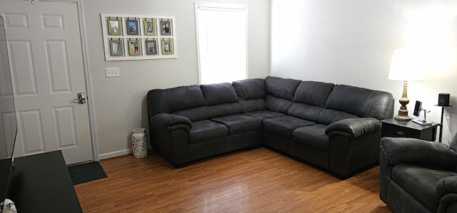 2610 Plantation Rd NE, Roanoke, VA 24012 - living room featuring light wood-style flooring and baseboards