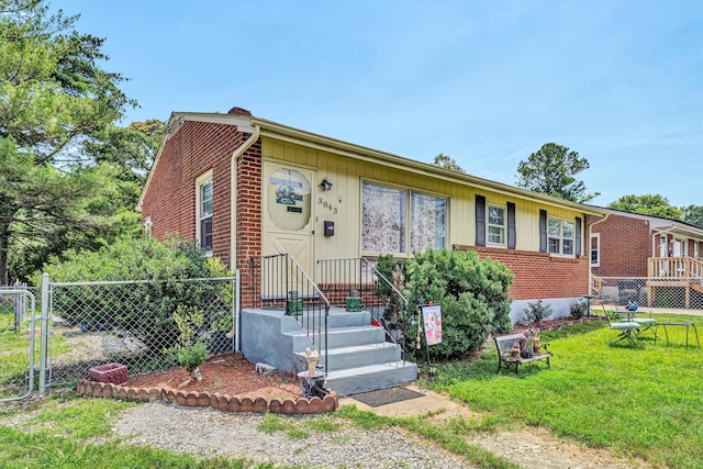 3843 Plantation Rd NE, Roanoke, VA 24012 - view of front facade with brick siding