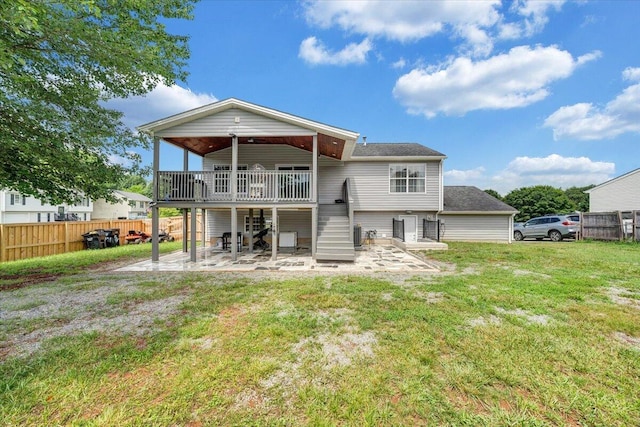 901 Samantha Cir, Roanoke, VA 24019 - back of house with a patio, a wooden deck, and a shingled roof