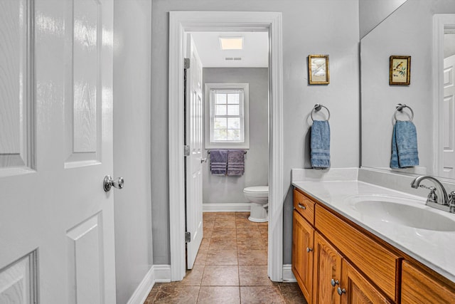 1258 Colby Dr, Forest, VA 24551 - bathroom with vanity and tile patterned flooring
