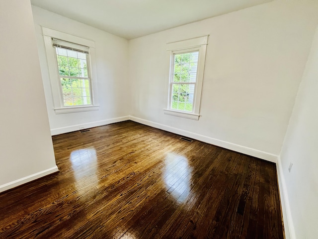 1138 Murray Ave SE, Roanoke, VA 24013 - empty room with plenty of natural light and dark wood-style floors