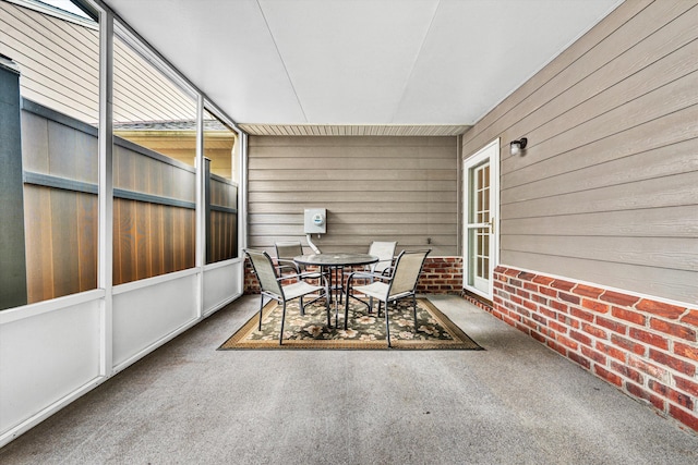 6617 Hartman Ct, Roanoke, VA 24019 - sunroom / solarium with outdoor dining area and plenty of natural light