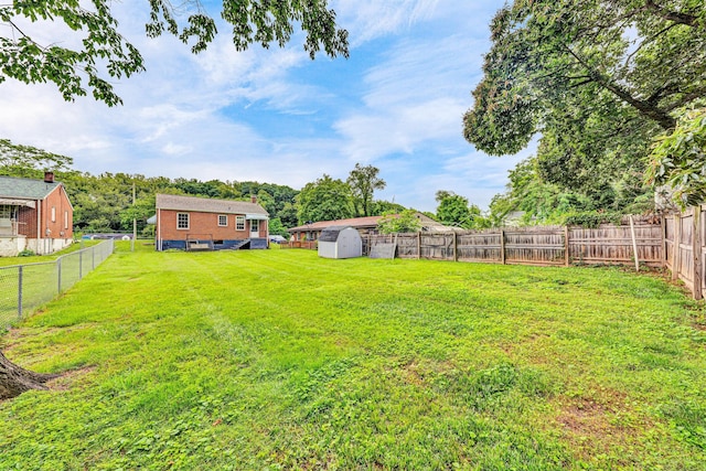 755 Brandon Ave SW, Roanoke, VA 24015 - fenced backyard with a storage shed