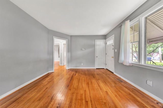 755 Brandon Ave SW, Roanoke, VA 24015 - spare room with light wood finished floors and baseboards