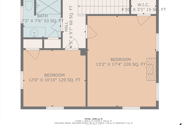 1831 S Carpenter Dr, Covington, VA 24426 - view of home floor plan
