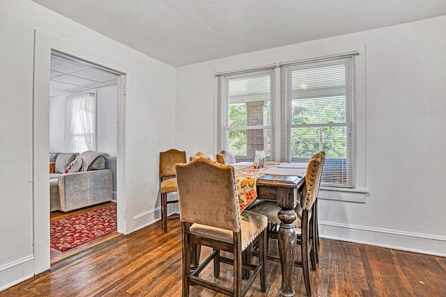 1831 S Carpenter Dr, Covington, VA 24426 - dining area featuring plenty of natural light and wood finished floors