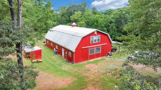 1769 Scenic View Rd, Moneta, VA 24121 - view from above of property with a heavily wooded area