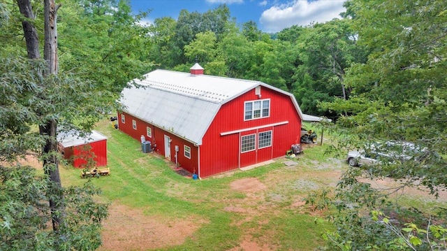 1769 Scenic View Rd, Moneta, VA 24121 - view from above of property with a forest