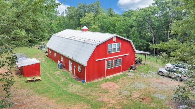1769 Scenic View Rd, Moneta, VA 24121 - aerial view of property and surrounding area with a forest