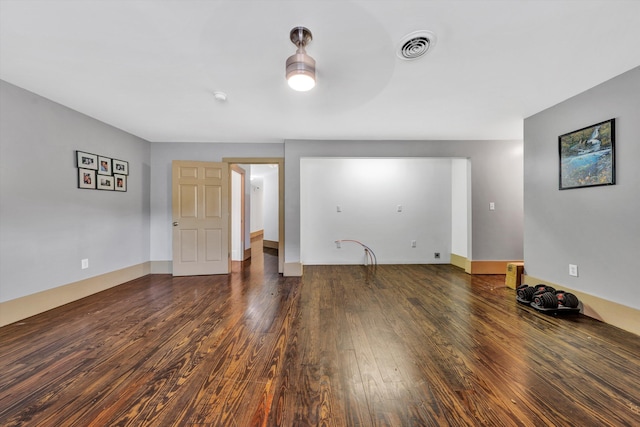 3150 Green Ridge Rd NW, Roanoke, VA 24019 - unfurnished living room featuring hardwood / wood-style flooring