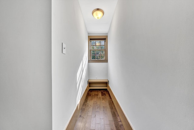 3150 Green Ridge Rd NW, Roanoke, VA 24019 - corridor with hardwood / wood-style floors and baseboards
