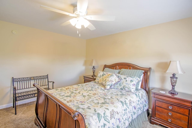 1266 Wills Way, Forest, VA 24551 - bedroom with light colored carpet and ceiling fan