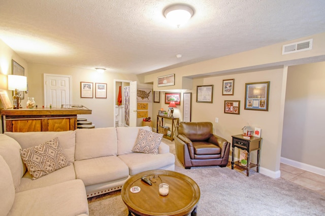 1266 Wills Way, Forest, VA 24551 - living area with a textured ceiling and light carpet
