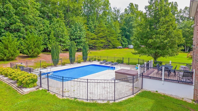 1266 Wills Way, Forest, VA 24551 - view of swimming pool featuring a patio area