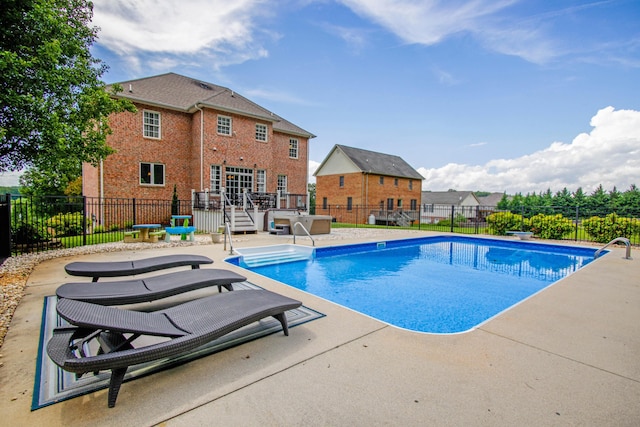 1266 Wills Way, Forest, VA 24551 - view of swimming pool featuring a patio and a deck