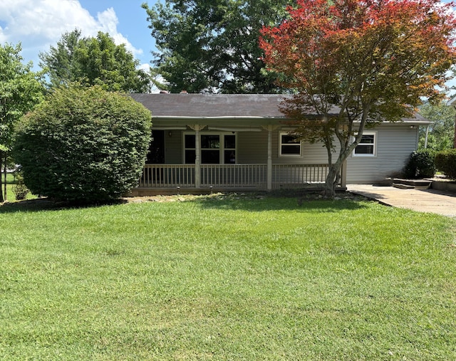 713 Rose Ave, Covington, VA 24426 - view of front of property featuring a porch and a front yard